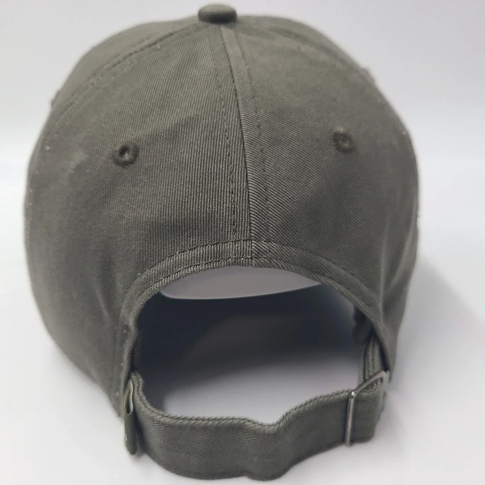 Youth Adidas Hat Strapback Green White Embroidered Logo Casual Cotton Sports Boy